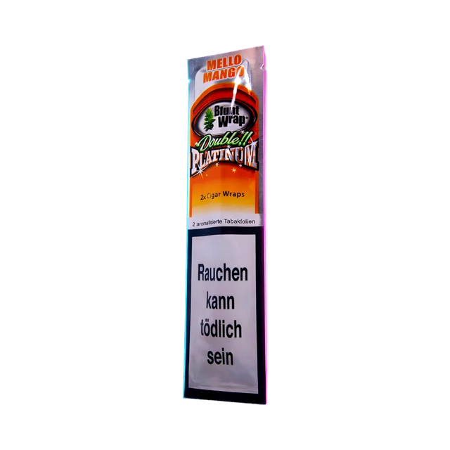 Blunt Wraps Double Platinum Mello Mango 2 in 1