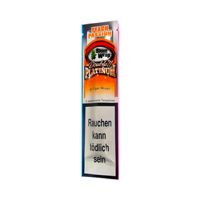 Blunt Wraps Double Platinum Peach Passion 2 in 1