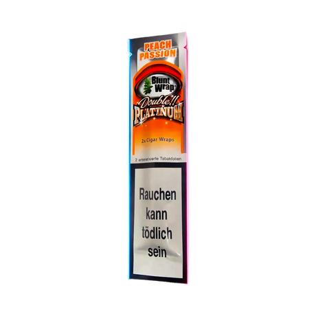 Blunt Wraps Double Platinum Peach Passion 2 in 1