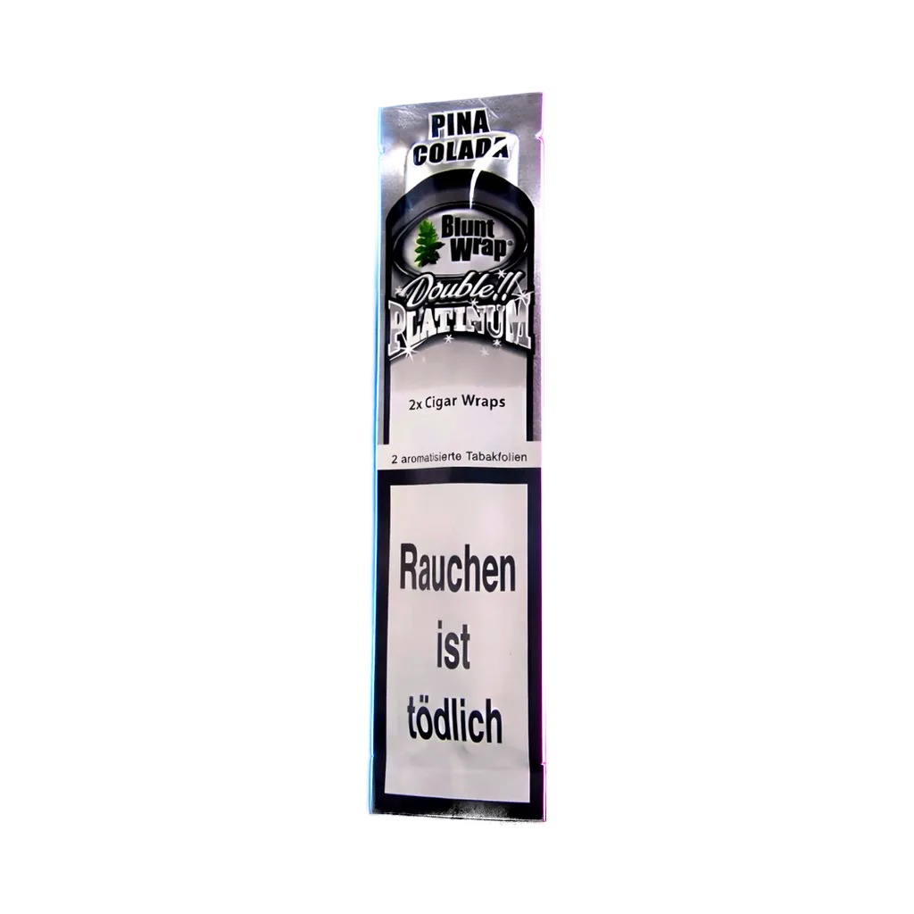 Blunt Wraps Double Platinum Pina Colada 2 in 1
