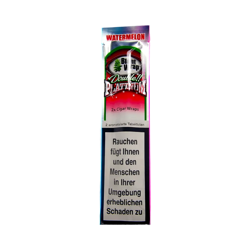 Blunt Wraps Double Platinum Watermelon 2 in 1