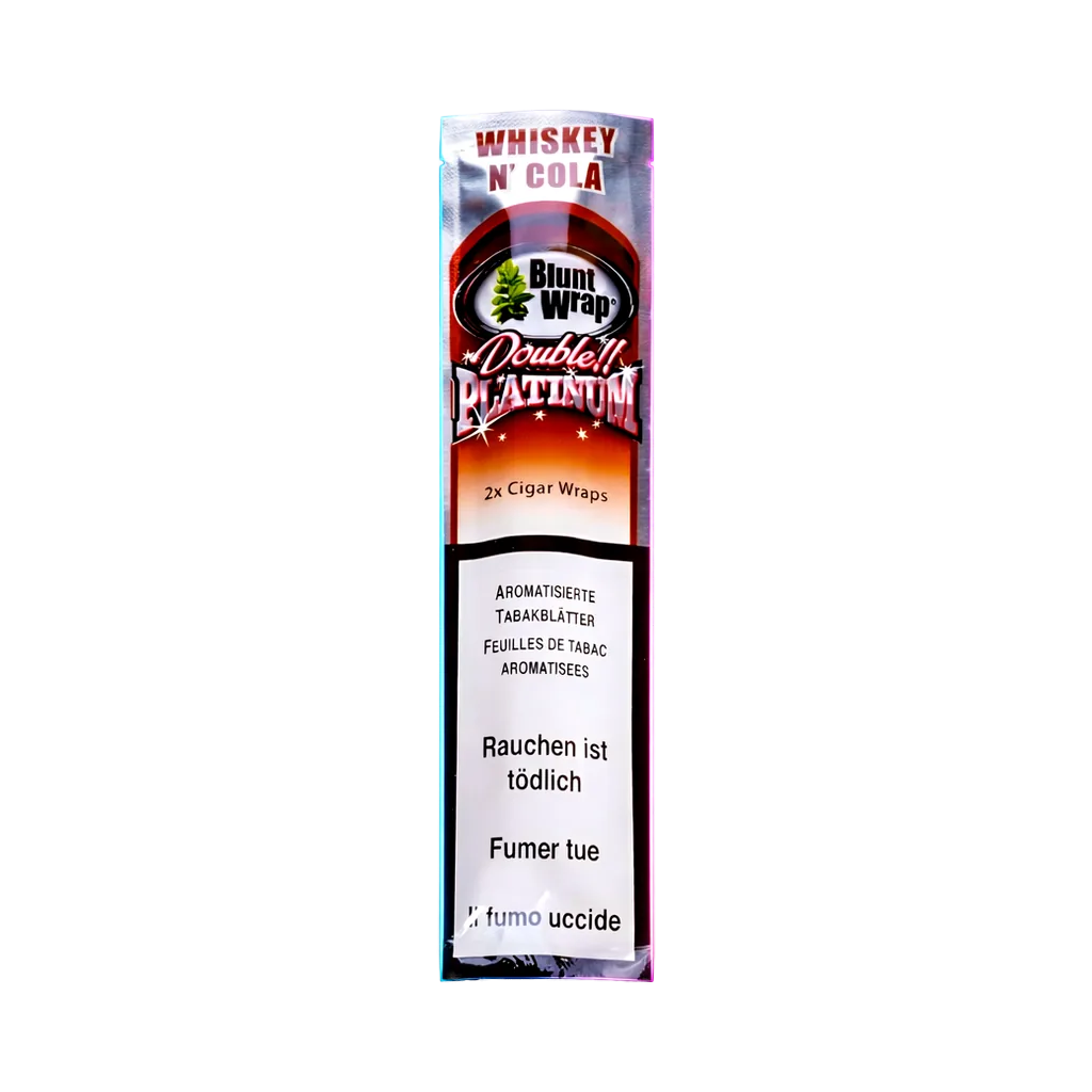 Blunt Wraps Double Platinum Whiskey'n'Cola 2 in 1