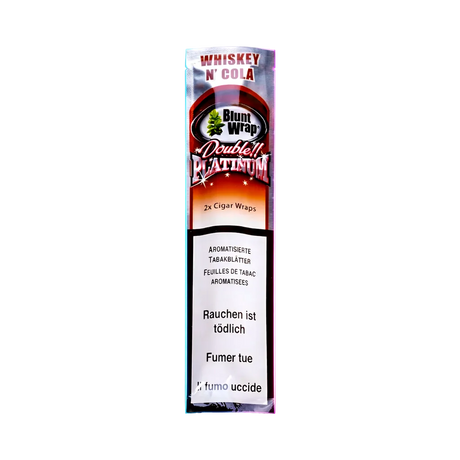 Blunt Wraps Double Platinum Whiskey'n'Cola 2 in 1