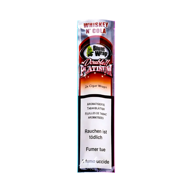 Blunt Wraps Double Platinum Whiskey'n'Cola 2 in 1
