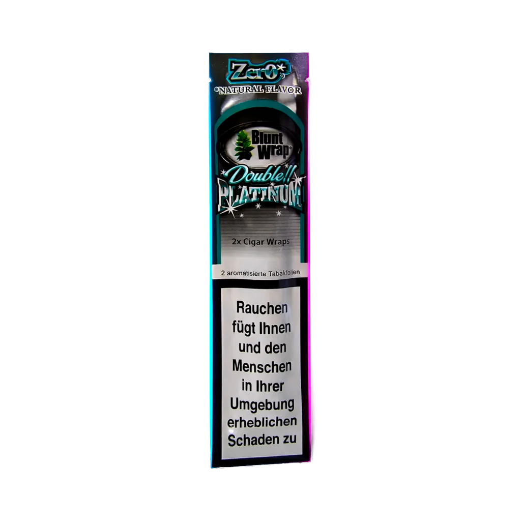 Blunt Wraps Double Platinum Zero 2 in 1