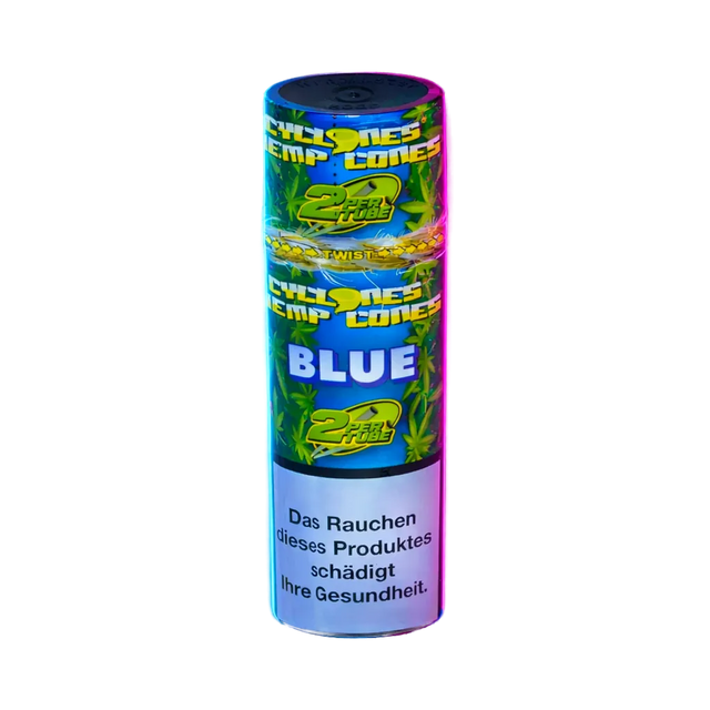 Cyclones Hemp Blue 2 in 1 Tube