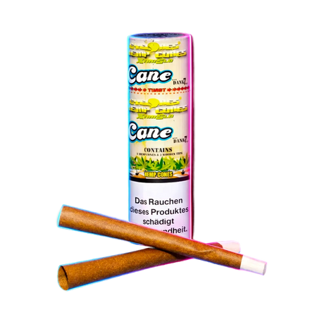 Cyclones Hemp Cane X-tra Slo 2 in 1 Tube Holzfilter