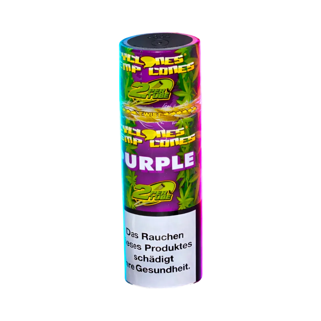 Cyclones Hemp Purple 2 in 1 Tube