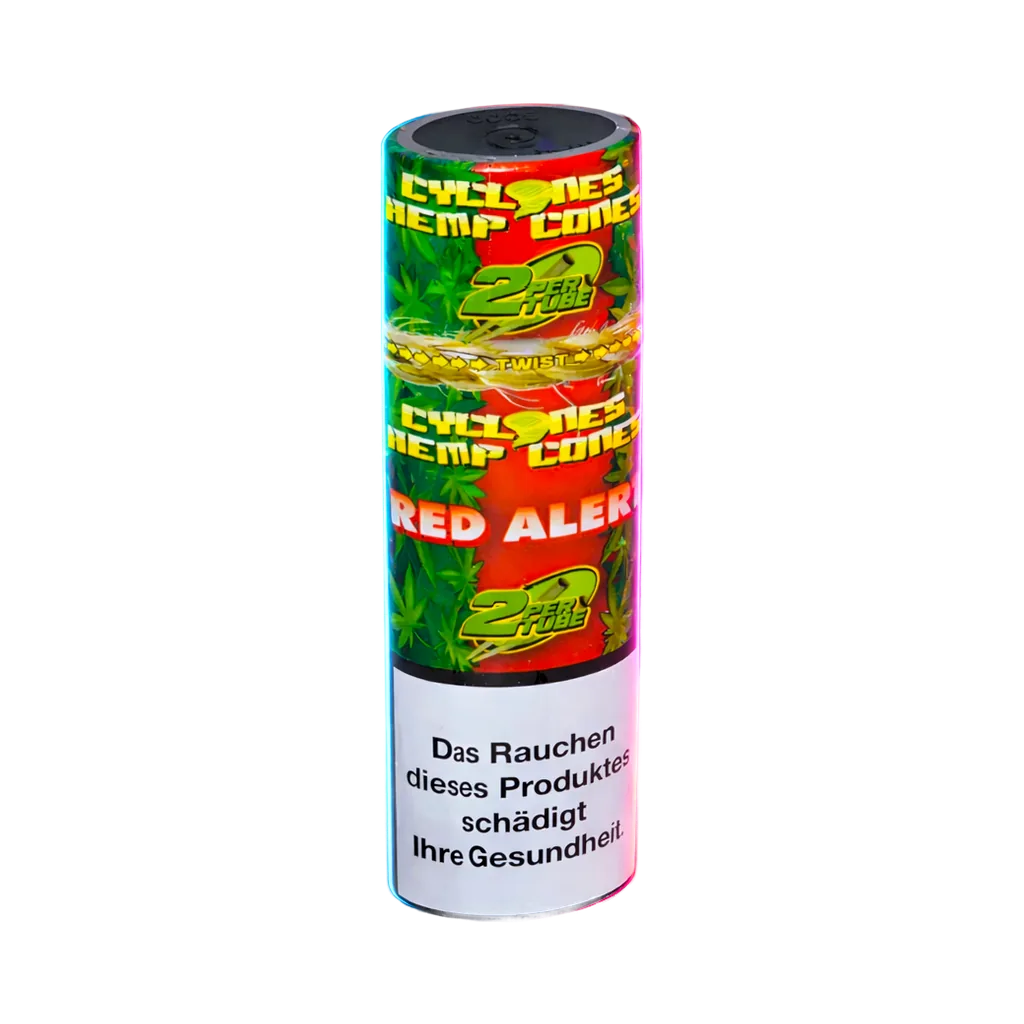 Cyclones Hemp Red Alert 2 in 1 Tube