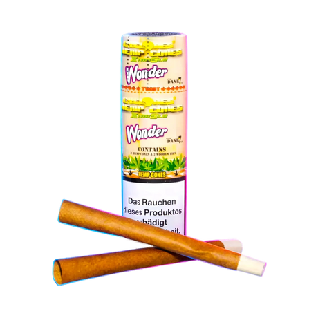 Cyclones Hemp Wonder X-tra Slo 2 in 1 Tube Holzfilter