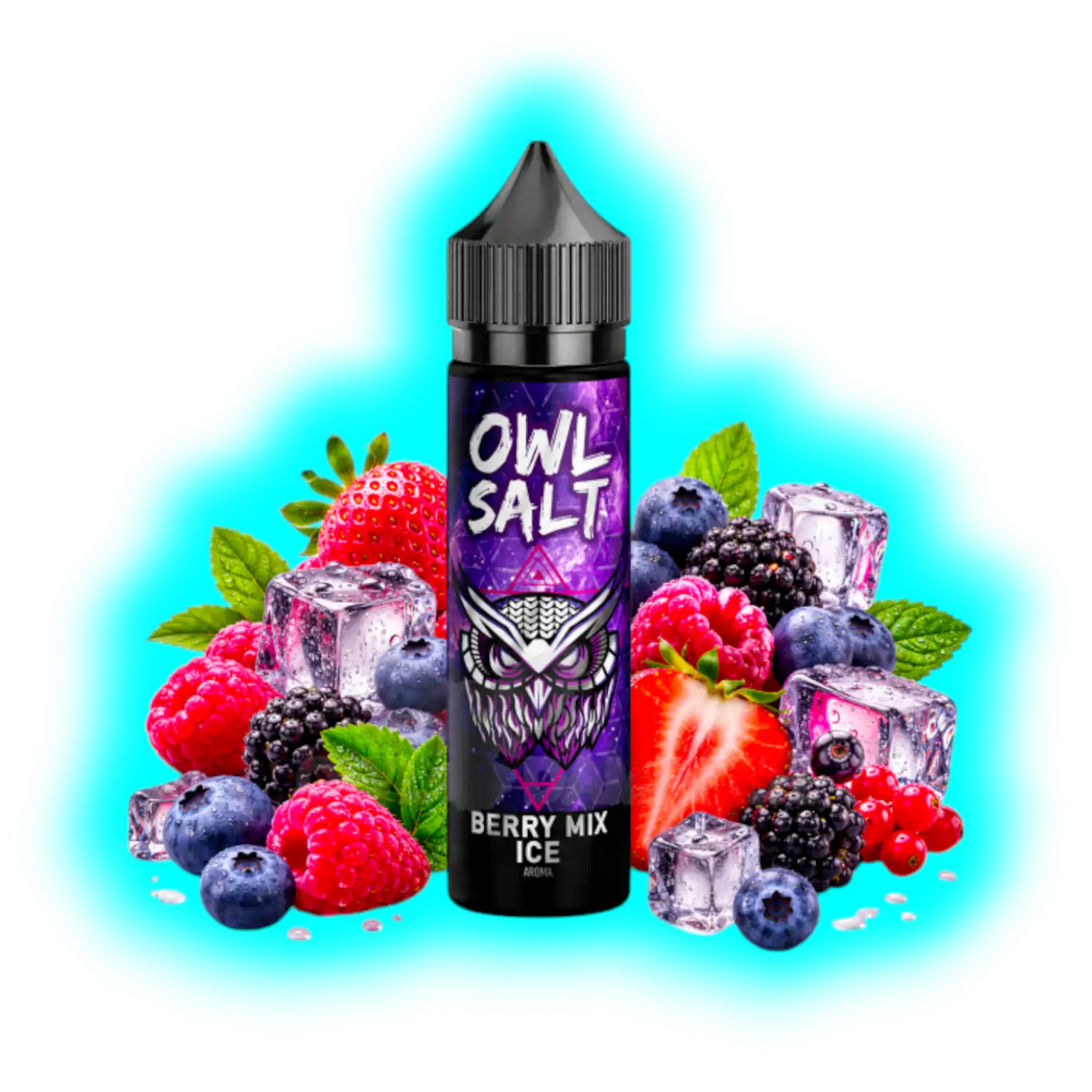 Owl Salt Longfill Berry Mix Ice 10/60ml