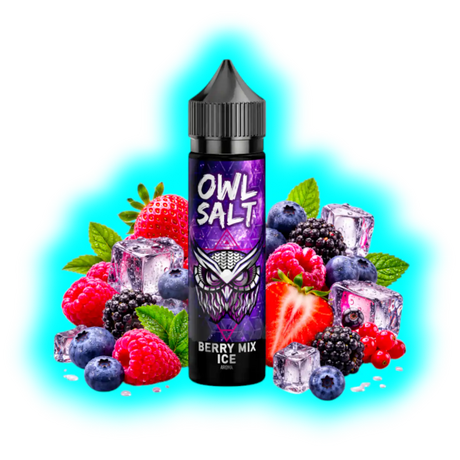 Owl Salt Longfill Berry Mix Ice 10/60ml