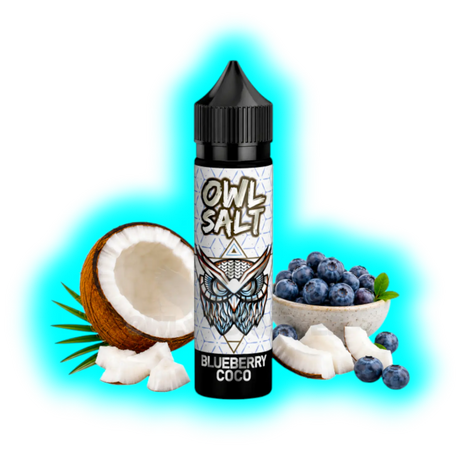 Owl Salt Longfill Blueberry Coco 10/60ml