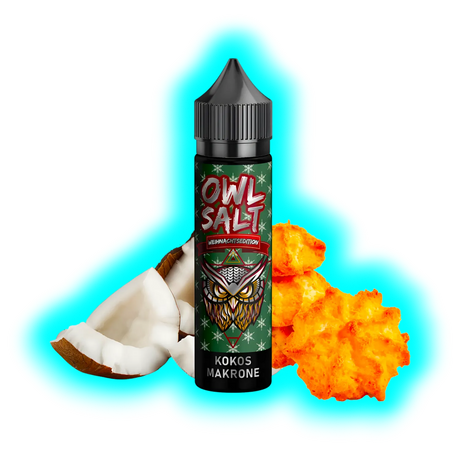 Owl Salt Longfill Kokos Makrone 10/60ml