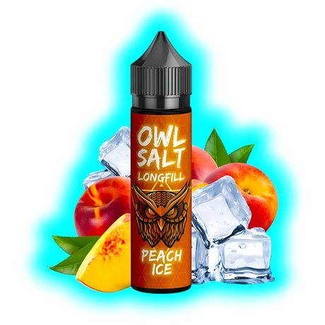 Owl Salt Longfill Peach Ice 10/60ml