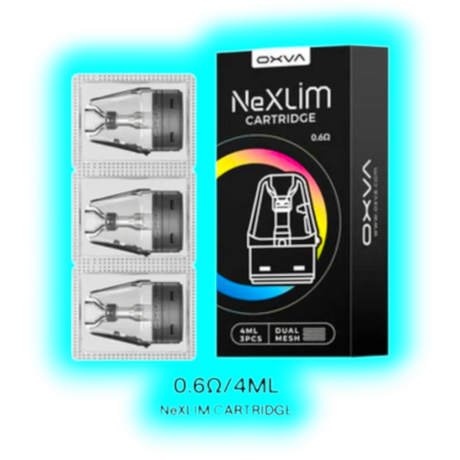 Oxva Nexlim Replacement Pod 0.6ohm 3pcs