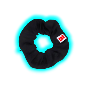 Ozo Secret Stash Scrunchy Black