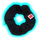 Ozo Secret Stash Scrunchy Black