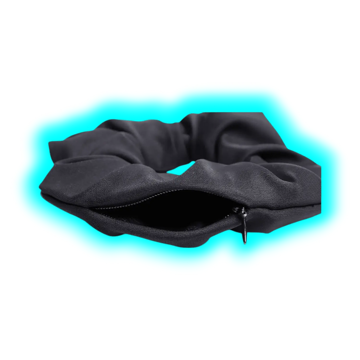Ozo Secret Stash Scrunchy Black