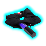 Ozo Secret Stash Scrunchy Black