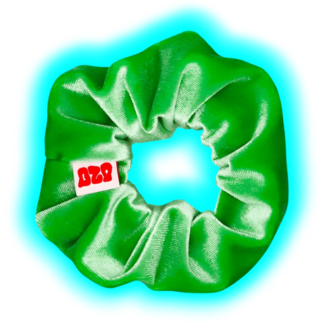 Ozo Secret Stash Scrunchy Green