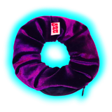 Ozo Secret Stash Scrunchy Samt Violet