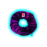 Ozo Secret Stash Scrunchy Samt Violet