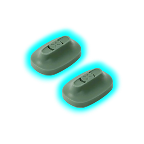 Pax Flow Raised Mouthpiece Greenstone 2pcs