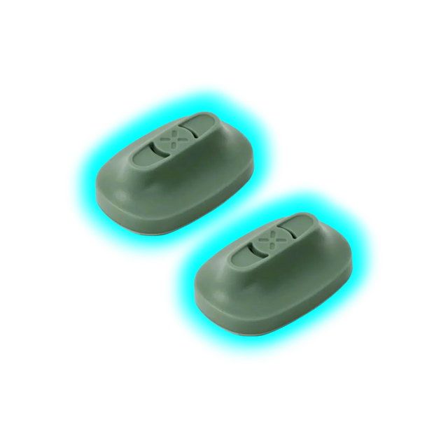 Pax Flow Raised Mouthpiece Greenstone 2pcs