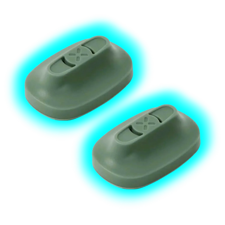 Pax Flow Raised Mouthpiece Greenstone 2pcs