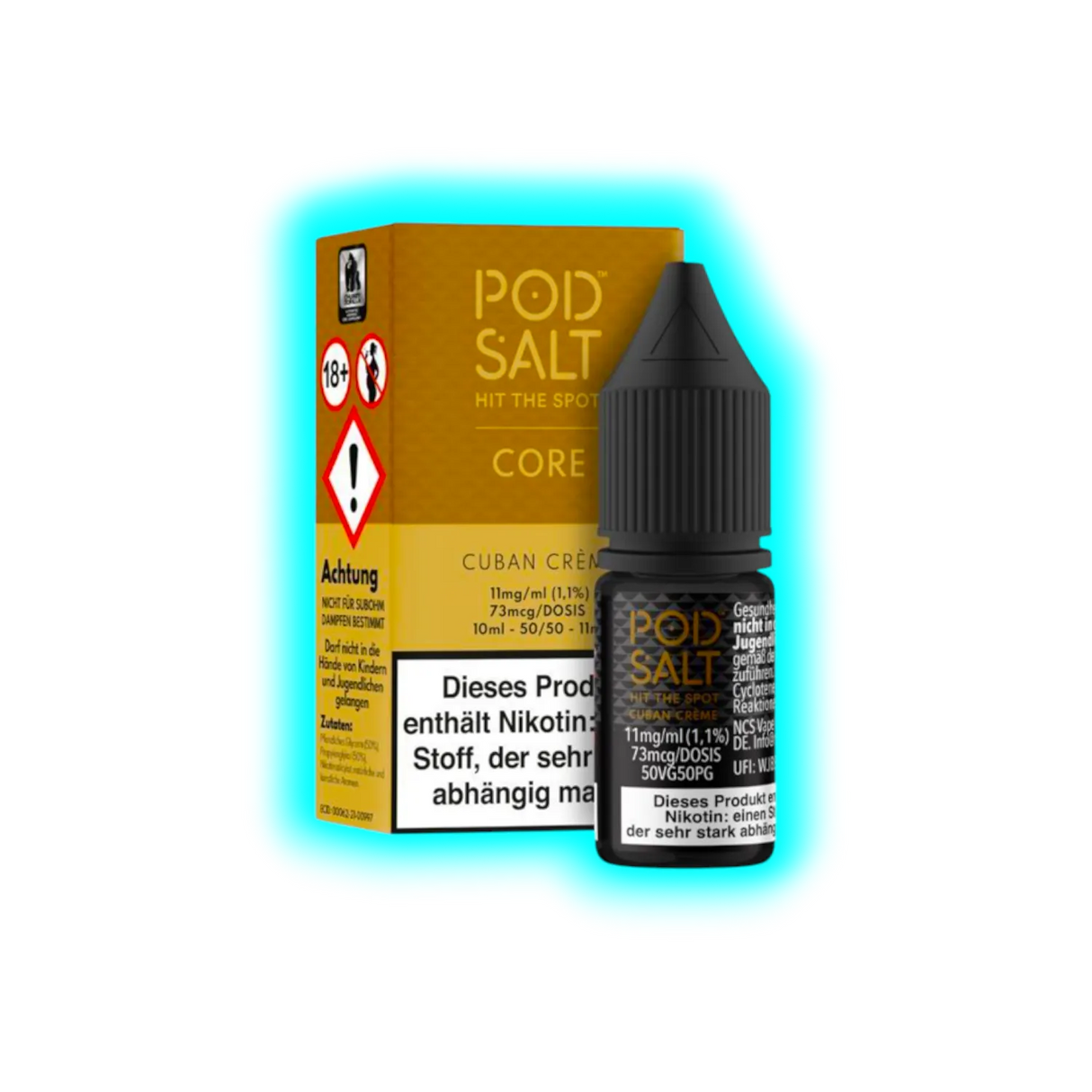Pod Salt Nexus Origin Cuban Creme 10ml Nic Salt 11mg