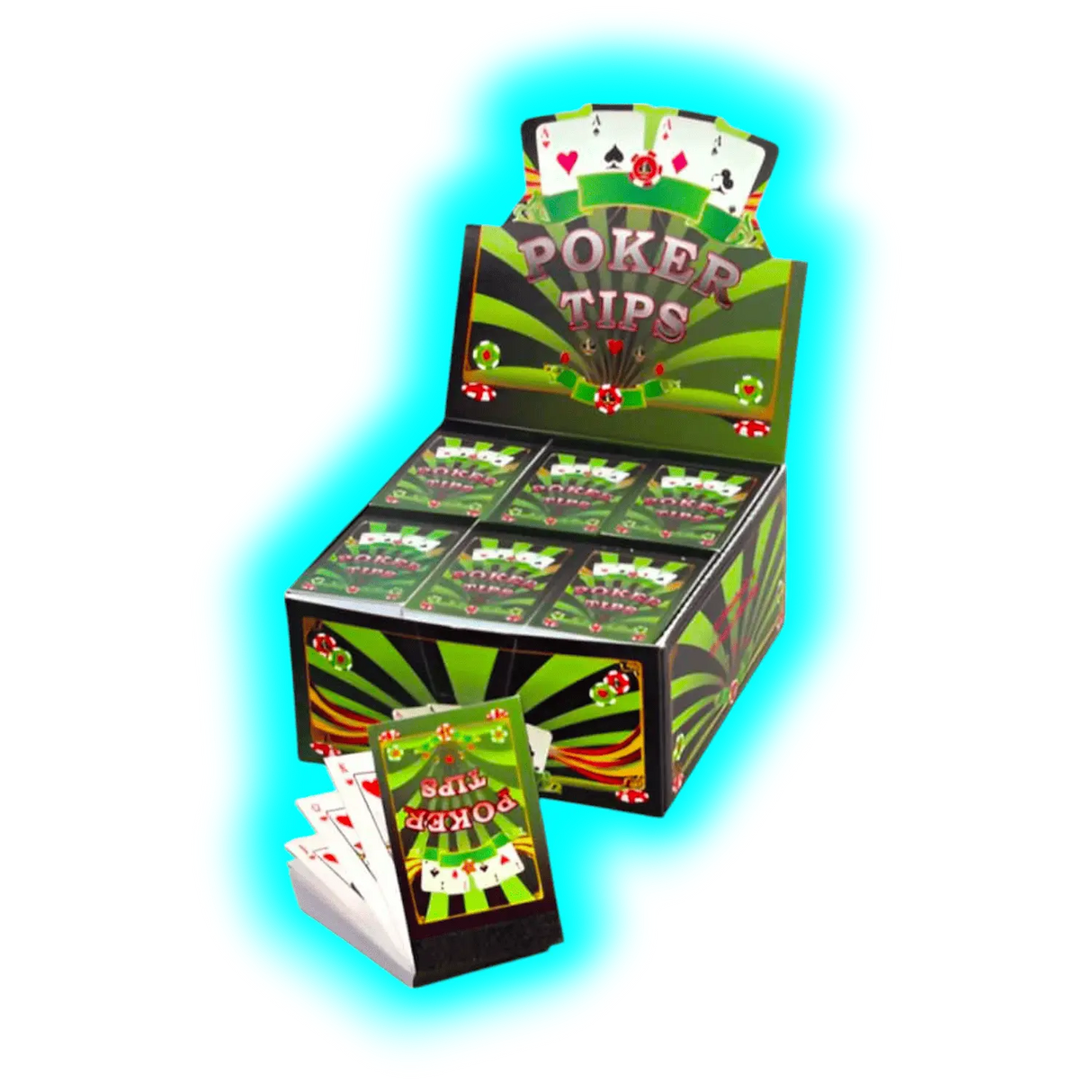 SCATOLA Filtri Poker Tips 24PZ