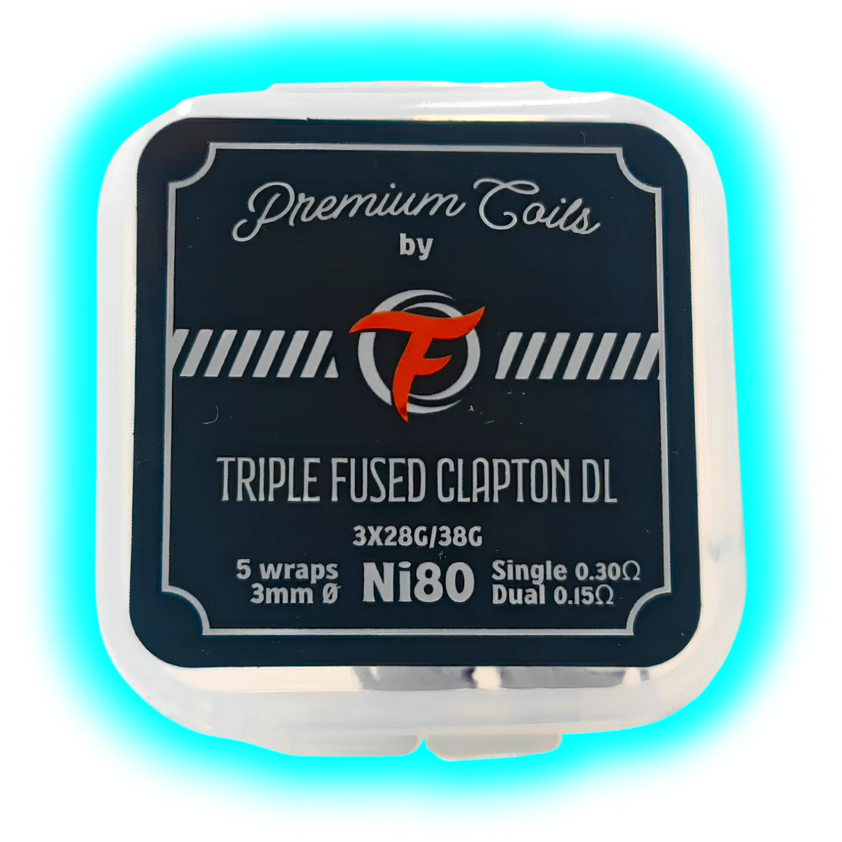 Premium Coils by F Triple Fused Clapton DL 3 x 28G/38G