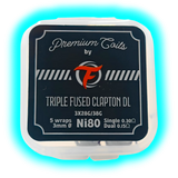Premium Coils by F Triple Fused Clapton DL 3 x 28G/38G