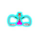 Pumpkin | Hookah 2 Tubes 24cm Pink