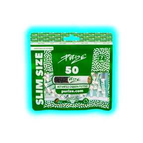 Purize Slim Size 50er Soft Pack Green White