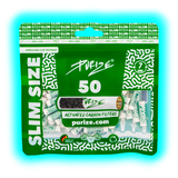 Purize Slim Size 50er Soft Pack Green White