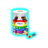 PURIZE Xtra-Slim ø 5,9mm 100er Glas Rainbow