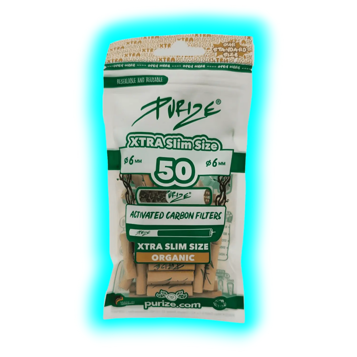 Purize Xtra-Slim 50er Pack Organic