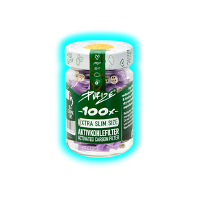 Purize Xtra Slim 6mm 100pcs Lilac