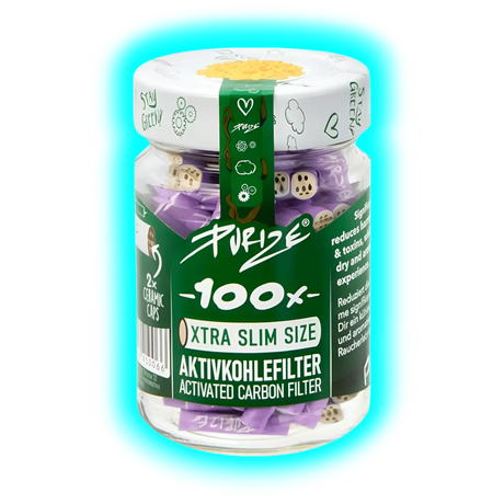 Purize Xtra Slim 6mm 100pcs Lilac