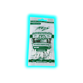 Purize Xtra-Slim Conical 50er Pack White