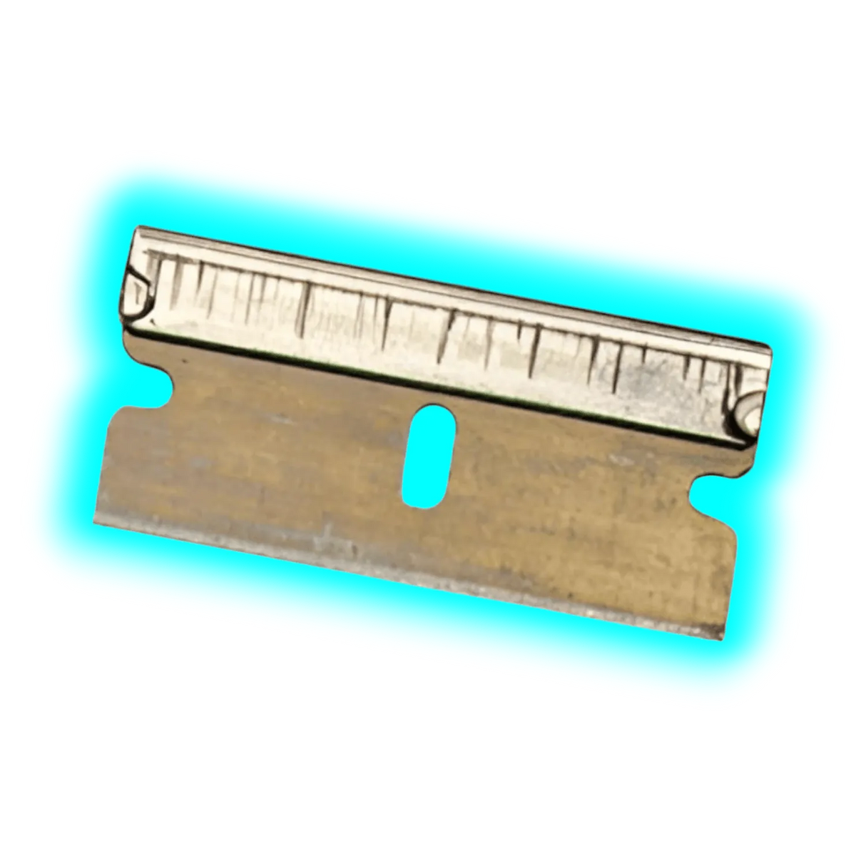 Rasierklinge Silber