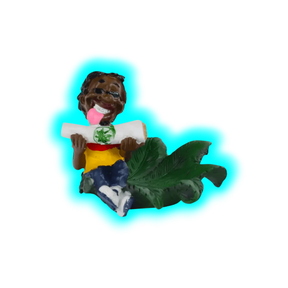 Rasta Figure Ashtray 12cm