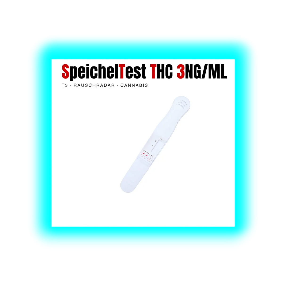 Rausch Radar T3 THC Speichel Schnelltest 3.0 ng/ml