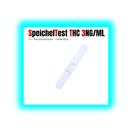 Rausch Radar T3 THC Speichel Schnelltest 3.0 ng/ml