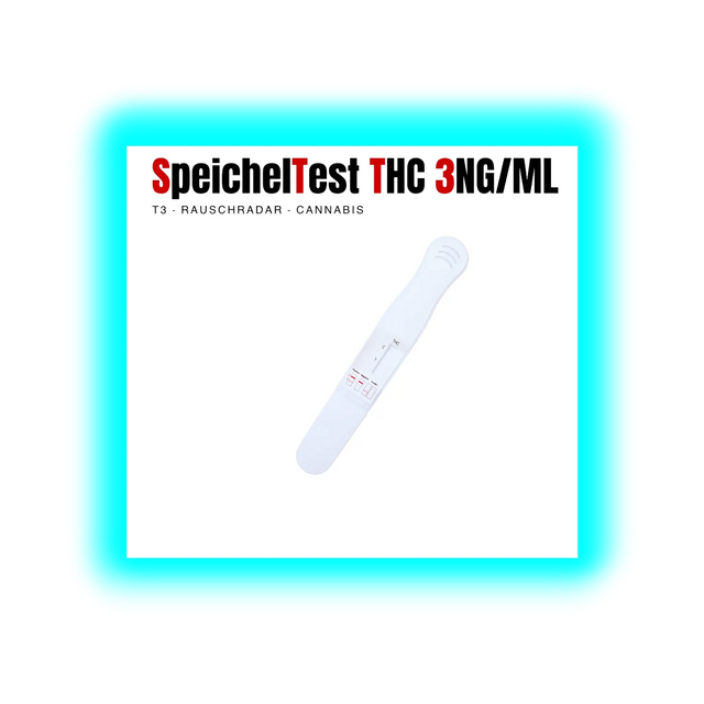 Rausch Radar T3 THC Speichel Schnelltest 3.0 ng/ml