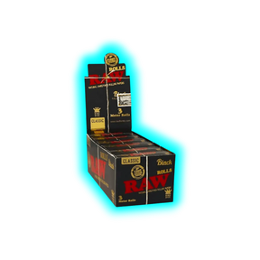RAW Black Classic Rolls King Size 3 m Box