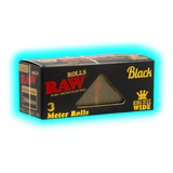 RAW Black Classic Rolls King Size 3 m Box