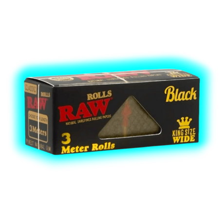 RAW Black Classic Rolls King Size 3 m
